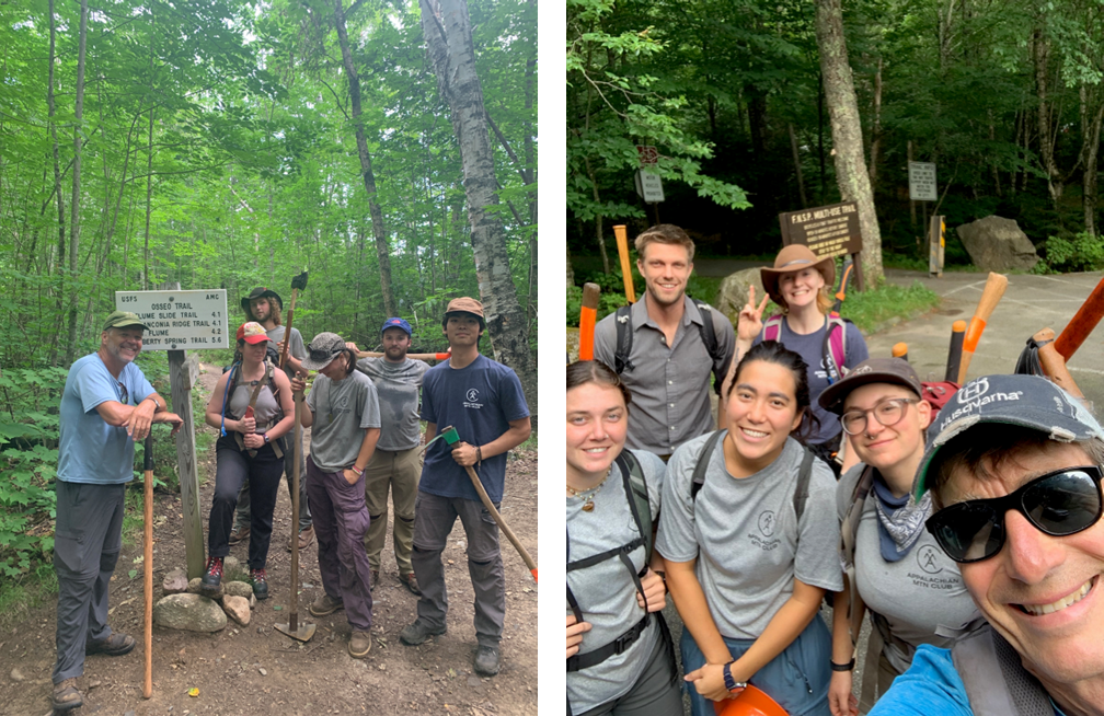 The Osseo Patrol (left) and The Kinsman Patrol (right). 